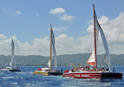 Catamarans-on-open-water