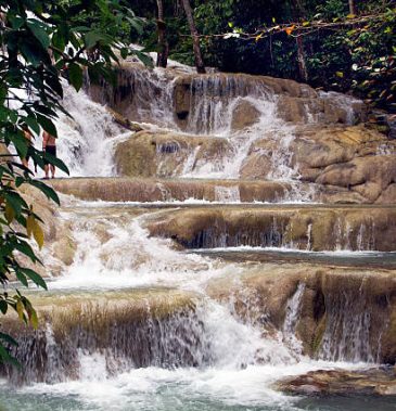 Dunns River Falls - Jamaica, a favorite tourist destination